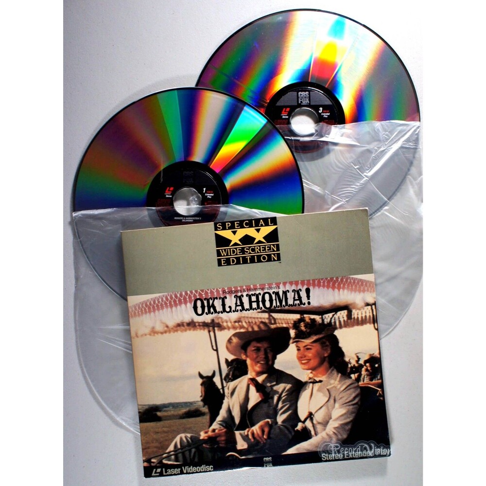 Oklahoma (2x LaserDisc 1955/1989) • Rogers & Hammerstein, Gordon MacRae